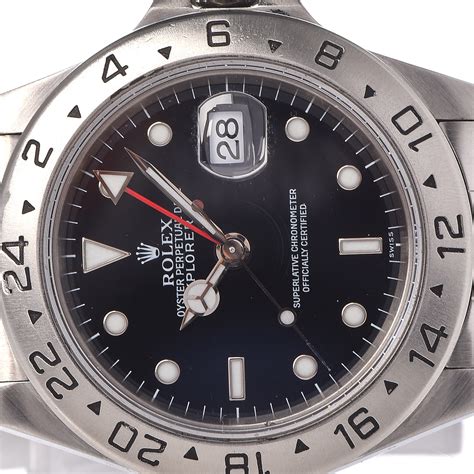 Rolex oyster steel watch